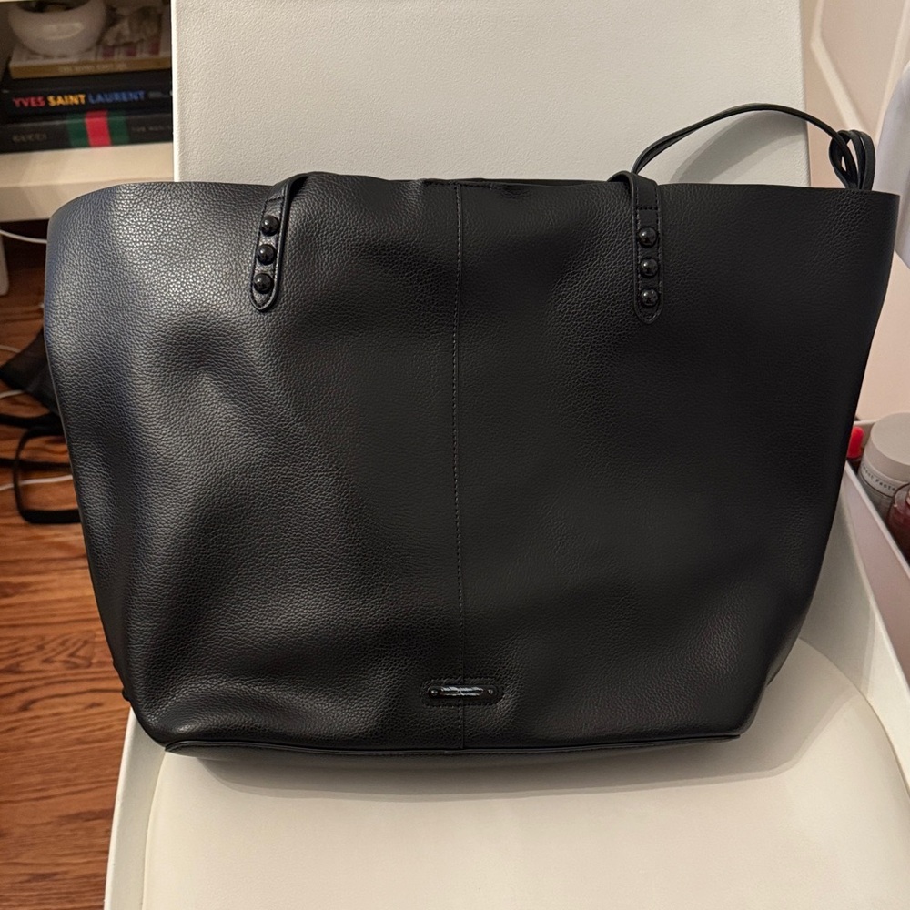 Rebecca Minkoff Black Leather Tote